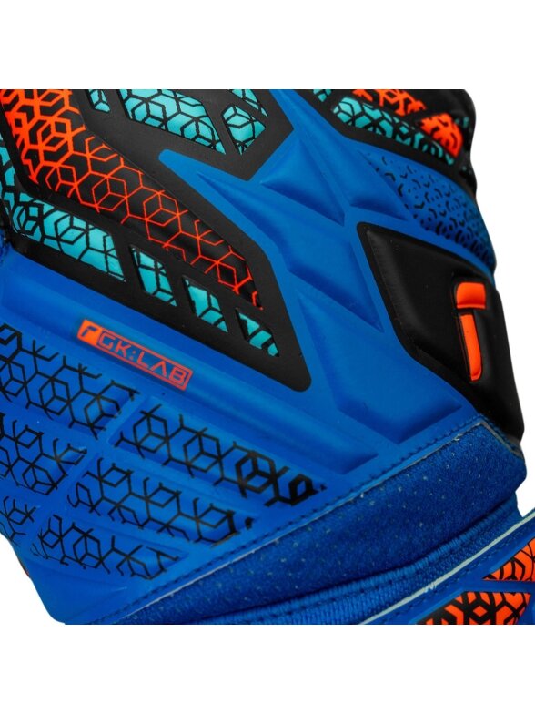 Reusch Attrakt Solid vartininko pirštinės mėlynos-juodos 5570515 4467 5