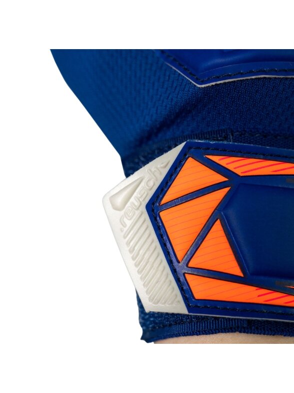 Reusch Attrakt Starter Solid Junior vartininko pirštinės vaikams, mėlynos 4 Reusch Attrakt Starter Solid Junior vartininko pirštinės vaikams, mėlynos 4