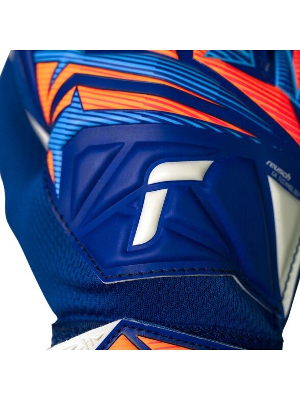 Reusch Attrakt Starter Solid Junior vartininko pirštinės vaikams, mėlynos 5 Reusch Attrakt Starter Solid Junior vartininko pirštinės vaikams, mėlynos 5