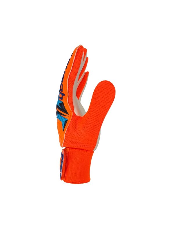 Reusch Attrakt Starter Solid Junior vartininko pirštinės oranžinės 3 Reusch Attrakt Starter Solid Junior vartininko pirštinės oranžinės 3
