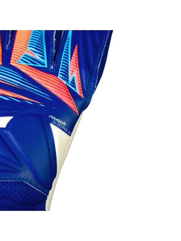 Reusch Attrakt Starter Solid vyrams vartininko pirštinės, mėlynos 5 Reusch Attrakt Starter Solid vyrams vartininko pirštinės, mėlynos 5