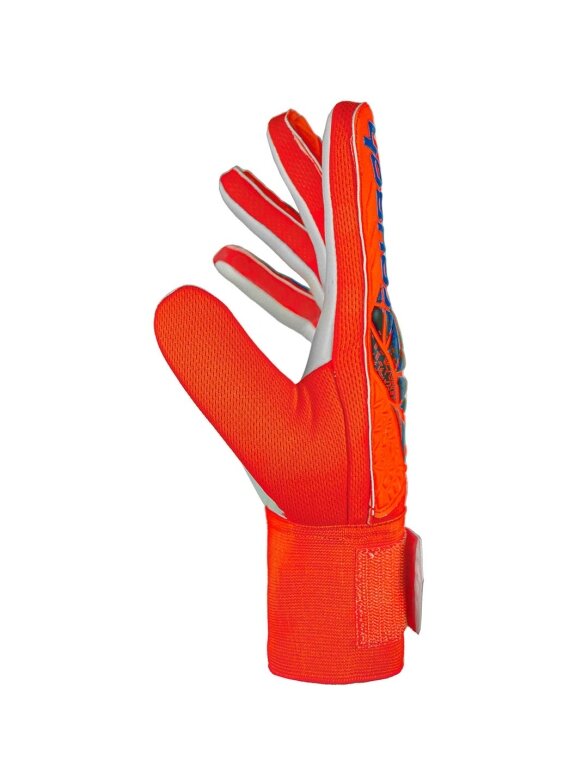 Reusch Attrakt Starter Solid vartininko pirštinės oranžinės 5470514 2210 3