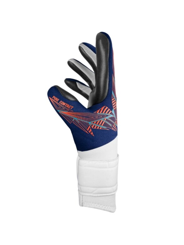Reusch Pure Contact Sidabrinės vartininko pirštinės tamsiai mėlyna-balta-juoda 5470200 4848 2 Reusch Pure Contact Sidabrinės vartininko pirštinės tamsiai mėlyna-balta-juoda 5470200 4848 2