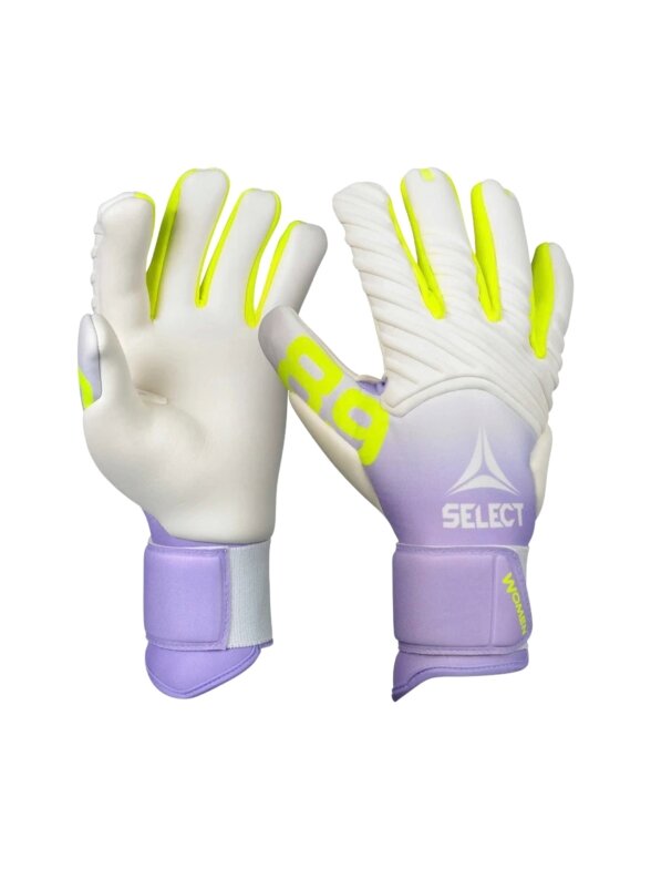 Select vartininko pirštinės moterims 89 Women v26 violetinės-baltos-laimo žalios 500097