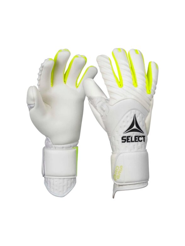 Select Pro Grip 88 v26 vartininko pirštines, baltos 500096