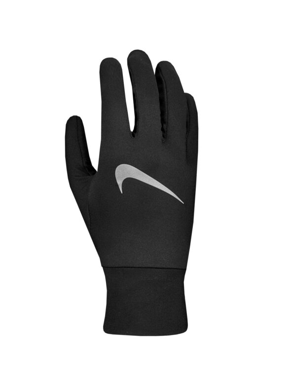 Nike Dri-Fit Accelerate vyriškos bėgimo pirštinės juodos N1001584082 Nike Dri-Fit Accelerate vyriškos bėgimo pirštinės juodos N1001584082