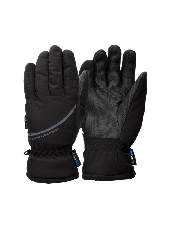 Meteor Hiemis žieminės pirštinės juodos unisex Meteor Hiemis žieminės pirštinės juodos unisex
