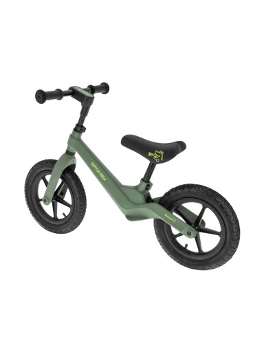 Spokey Broomi vaikų balansinis dviratis žalias 946383