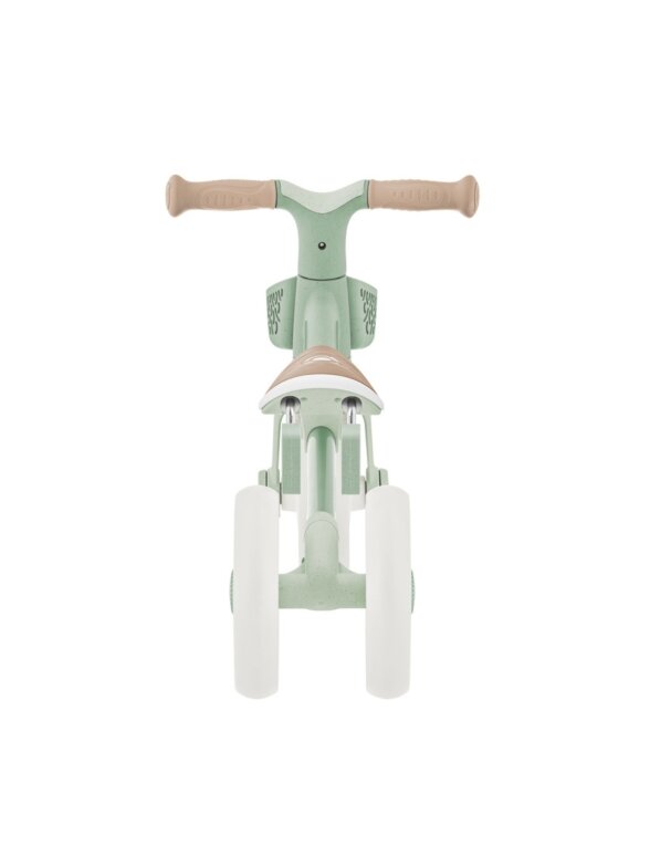 Globber Learning Trike 2w1 Plus balto žalio spalvos triratis dviratis 737-109 7