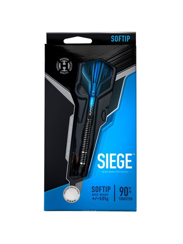 Harrows Siege 90% Softip smiginis 21 g 2