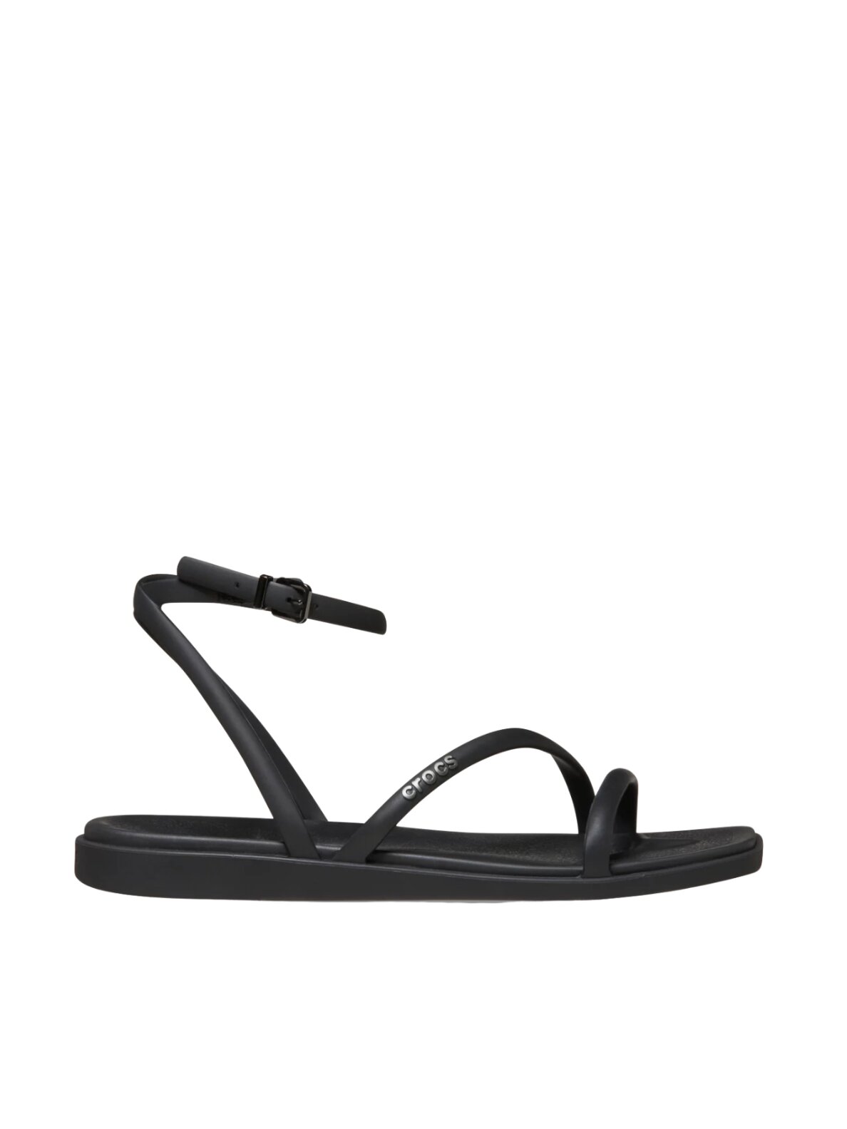 Crocs Miami Ankle Strap moteriškos basutės juodos