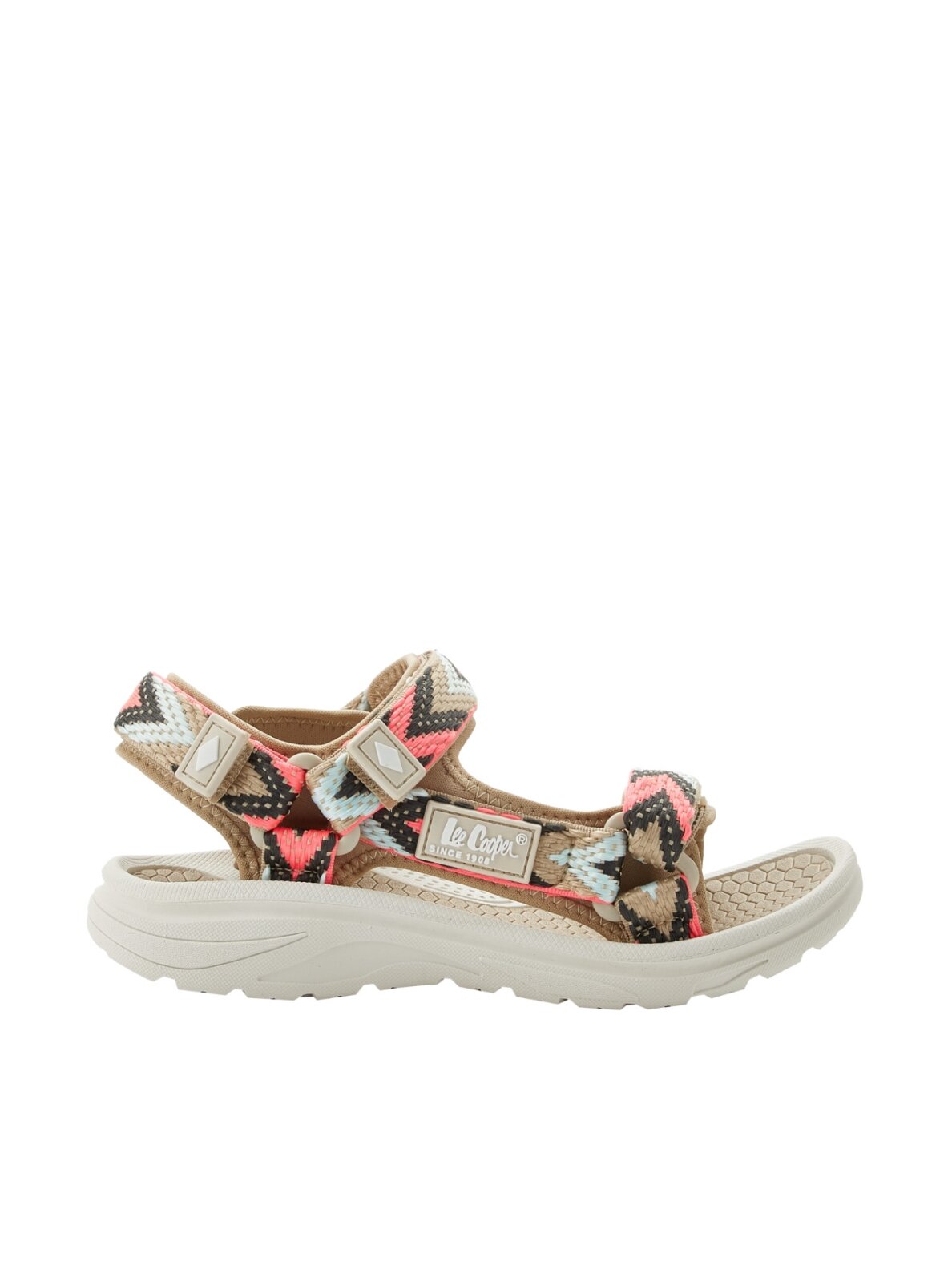 Moteriškos sandalės Lee Cooper smėlis-fuksija LCW-26-34-4429LA