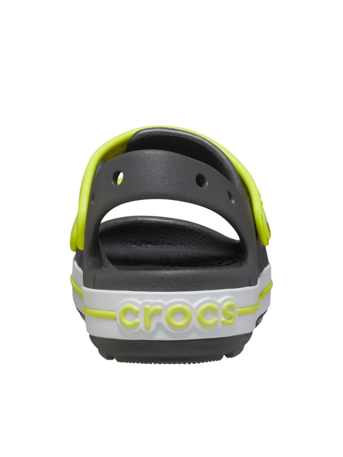 Crocs Crocband Cruiser basutės vaikams grafito-geltonos 209423 1NJ 2 Crocs Crocband Cruiser basutės vaikams grafito-geltonos 209423 1NJ 2