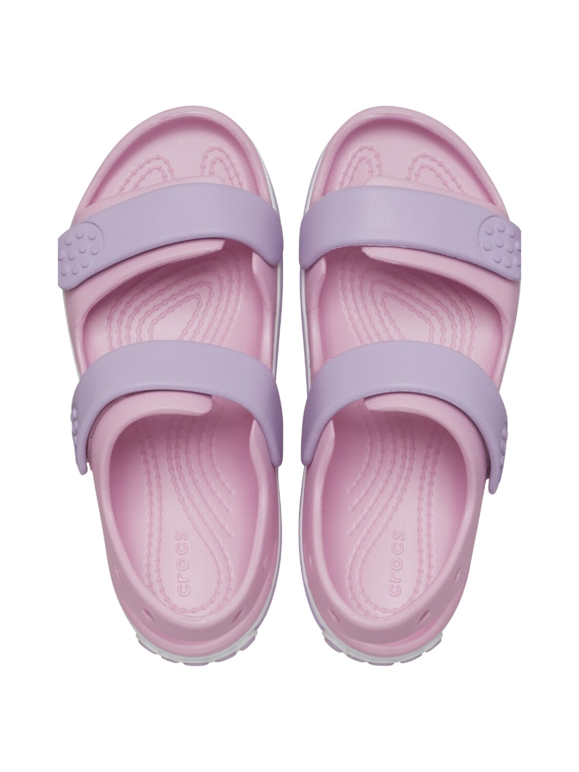 Crocs Crocband Cruiser vaikiškos basutės, rožinės spalvos 209424 84I 1 Crocs Crocband Cruiser vaikiškos basutės, rožinės spalvos 209424 84I 1