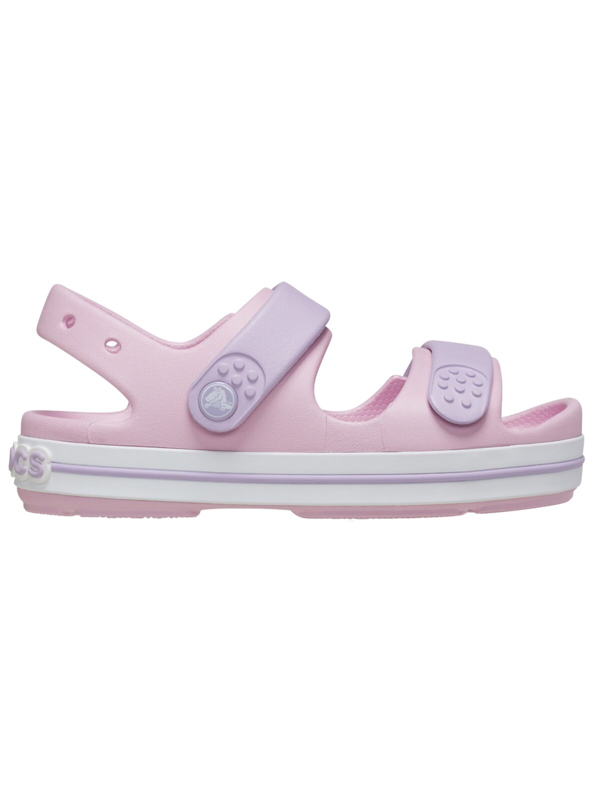Crocs Crocband Cruiser vaikiškos basutės, rožinės spalvos 209424 84I