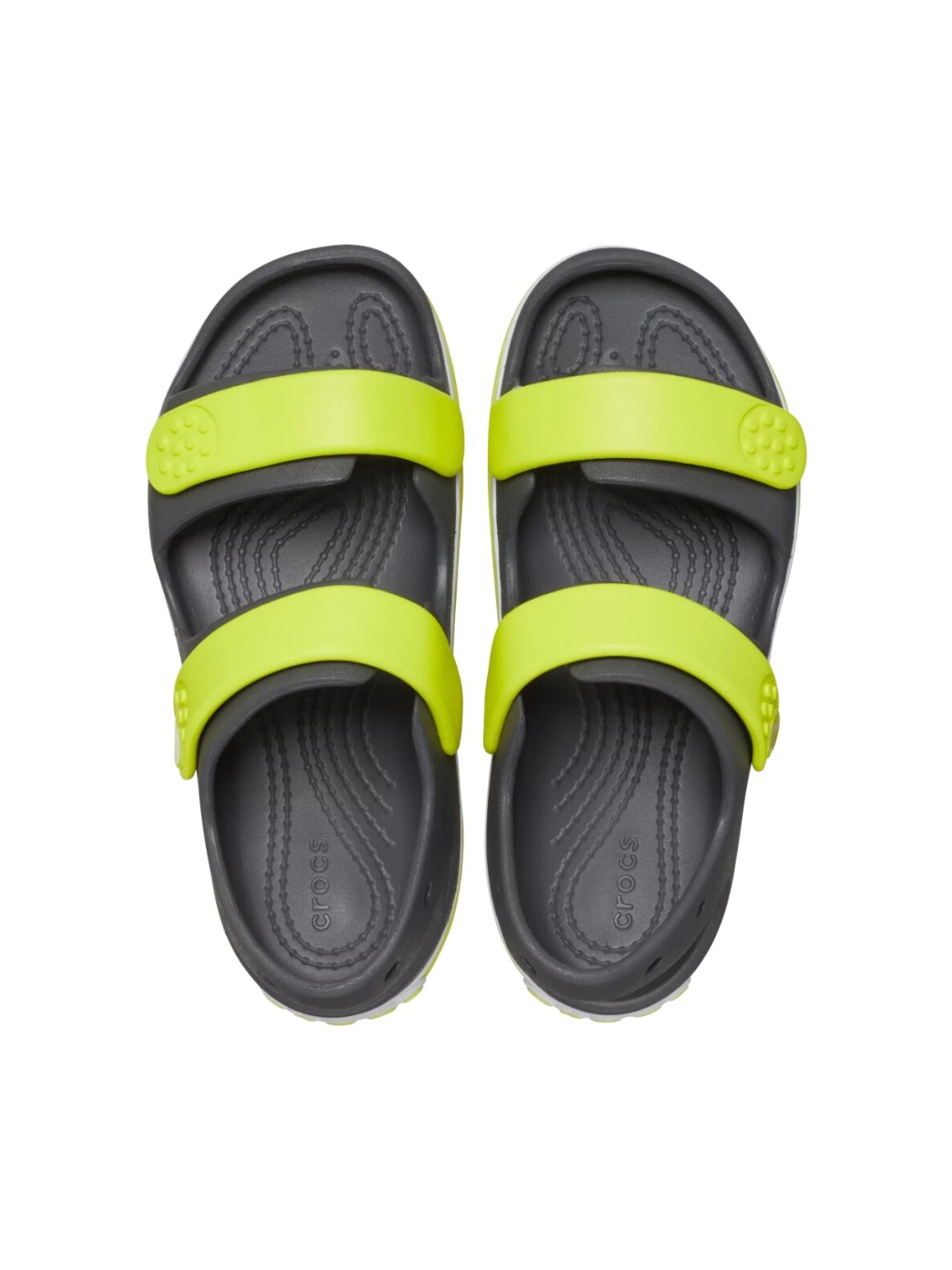 Crocs Crocband Cruiser basutės vaikams pilkai žalios 209424 1NJ 3