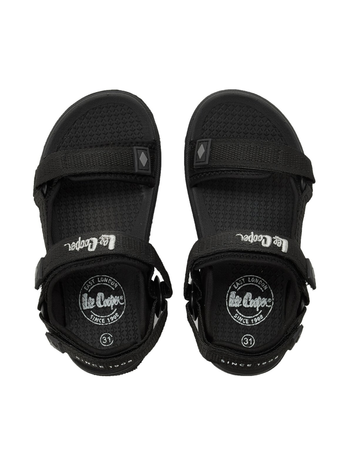 Lee Cooper vaikiškos basutės juodos LCW-26-34-4436K 3 Lee Cooper vaikiškos basutės juodos LCW-26-34-4436K 3