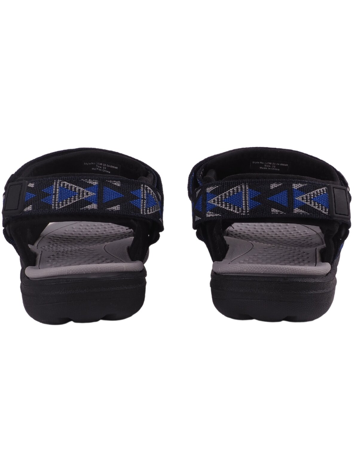 Lee Cooper vaikiški sandalai mėlynos ir juodos spalvos LCW-22-34-0964K 3