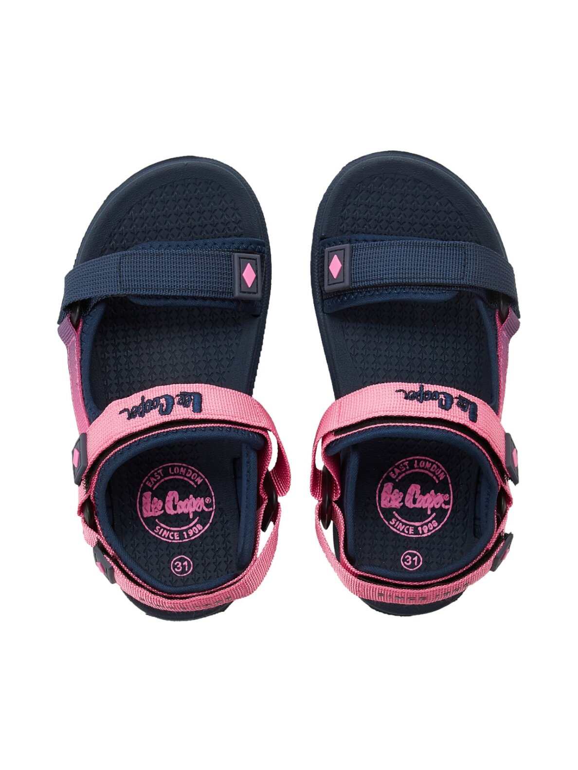 Lee Cooper vaikiški basutės, rožinės ir tamsiai mėlynos spalvos LCW-26-34-4438K 3 Lee Cooper vaikiški basutės, rožinės ir tamsiai mėlynos spalvos LCW-26-34-4438K 3