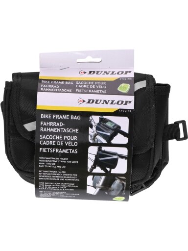 „Dunlop“ dviračio rėmo krepšys 2ass 027395 „Dunlop“ dviračio rėmo krepšys 2ass 027395