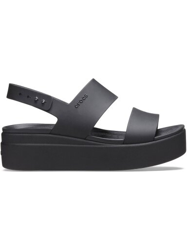 Crocs Brooklyn Low Wedge moteriškos basutės juodos 206453 060