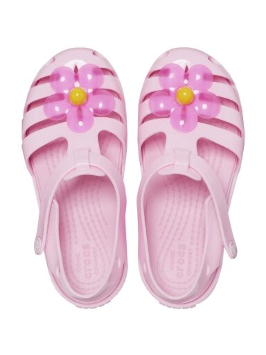 Crocs Isabela Charm basutės vaikams, rožinės spalvos 208445 6S0