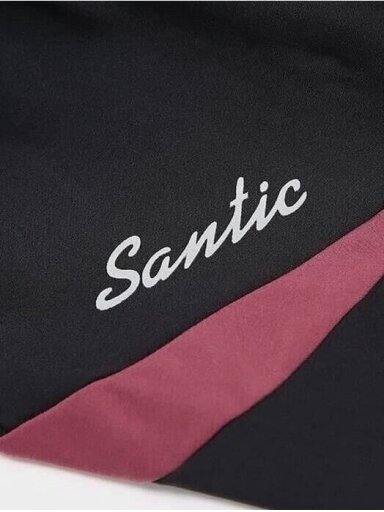 Santic dviratininko tamprės moterims 176PXL juodos Santic dviratininko tamprės moterims 176PXL juodos