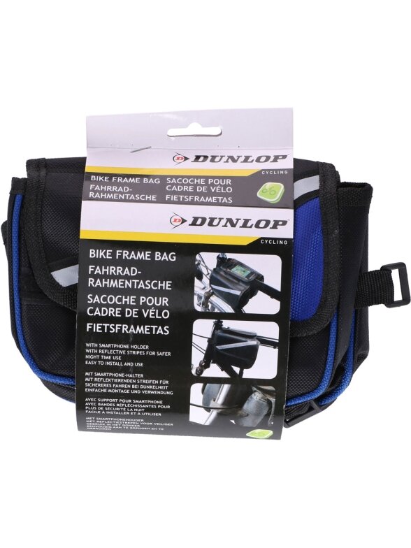 „Dunlop“ dviračio rėmo krepšys 2ass 027395 3 „Dunlop“ dviračio rėmo krepšys 2ass 027395 3
