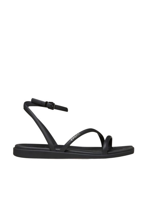 Crocs Miami Ankle Strap moteriškos basutės juodos Crocs Miami Ankle Strap moteriškos basutės juodos