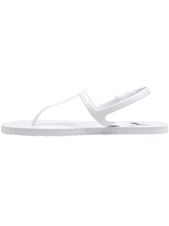 Puma Cozy Sandal Wns moteriškos basutės baltos 375212 02 1 Puma Cozy Sandal Wns moteriškos basutės baltos 375212 02 1