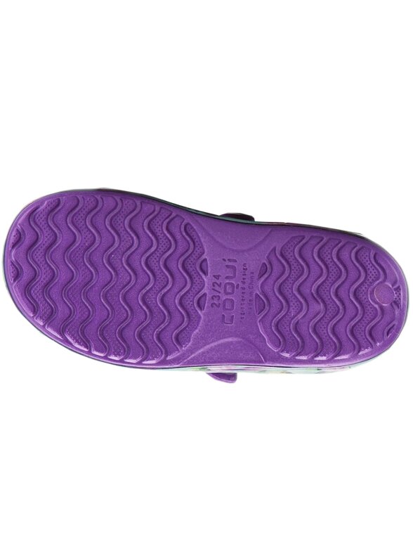 Coqui TT&F Yogi vaikiški sandalai violetiniai 8861-619-0100 2