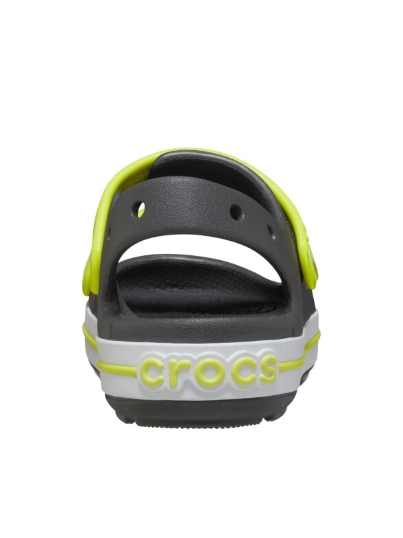 Crocs Crocband Cruiser basutės vaikams grafito-geltonos 209423 1NJ 2 Crocs Crocband Cruiser basutės vaikams grafito-geltonos 209423 1NJ 2