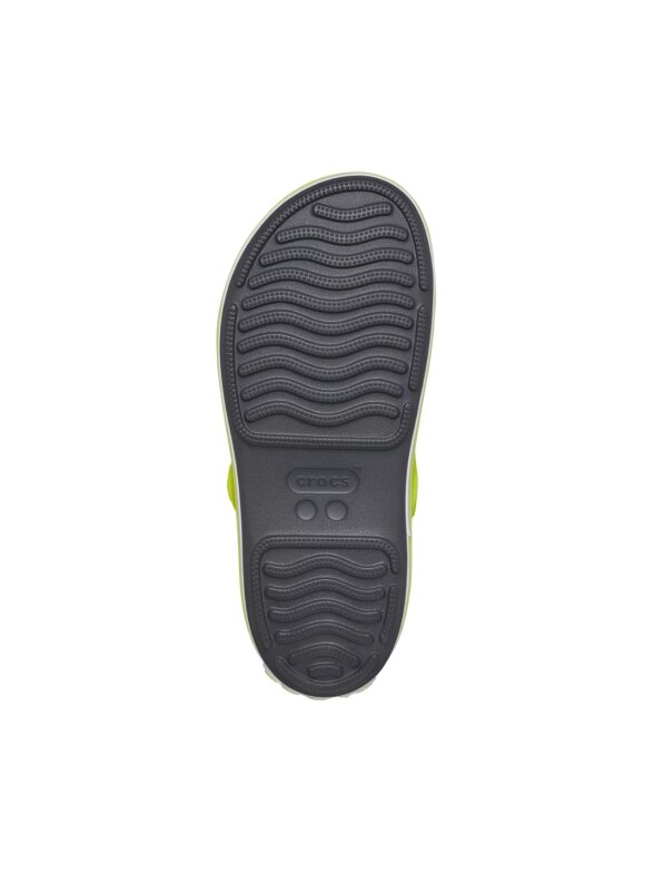 Crocs Crocband Cruiser basutės vaikams grafito-geltonos 209423 1NJ 4 Crocs Crocband Cruiser basutės vaikams grafito-geltonos 209423 1NJ 4