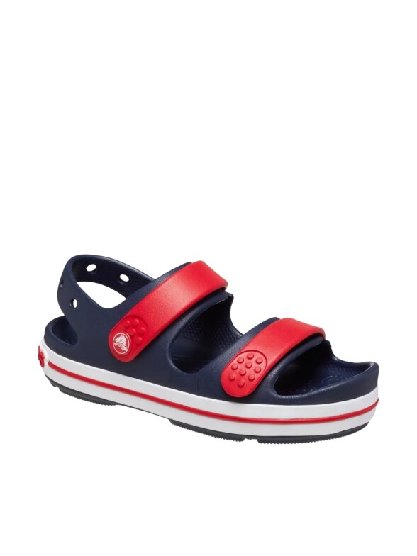Crocs Crocband Cruiser sandalai vaikams tamsiai mėlynos/raudonos spalvos 209424 4OT 1 Crocs Crocband Cruiser sandalai vaikams tamsiai mėlynos/raudonos spalvos 209424 4OT 1