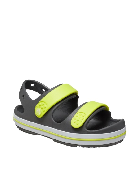 Crocs Crocband Cruiser basutės vaikams pilkai žalios 209424 1NJ 1 Crocs Crocband Cruiser basutės vaikams pilkai žalios 209424 1NJ 1
