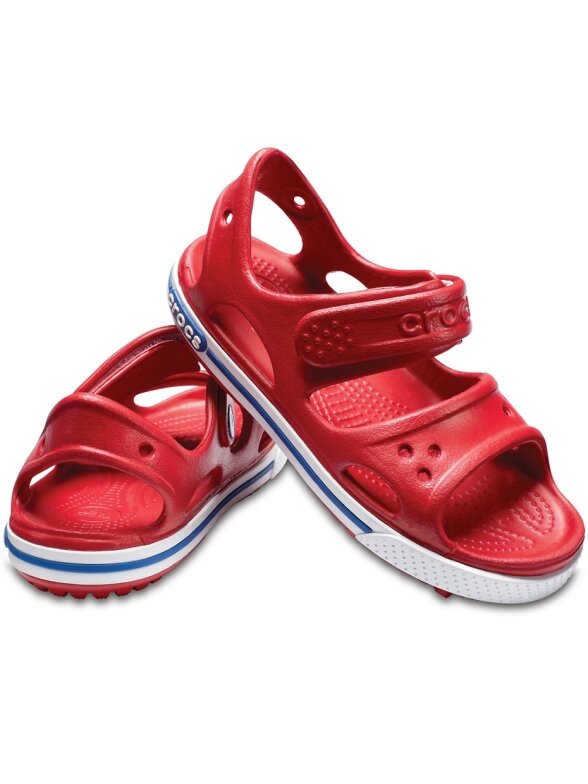 Sandalai vaikams Crocs Crocband II Sandal PS Kids raudona-mėlyni 14854 6OE 2 Sandalai vaikams Crocs Crocband II Sandal PS Kids raudona-mėlyni 14854 6OE 2