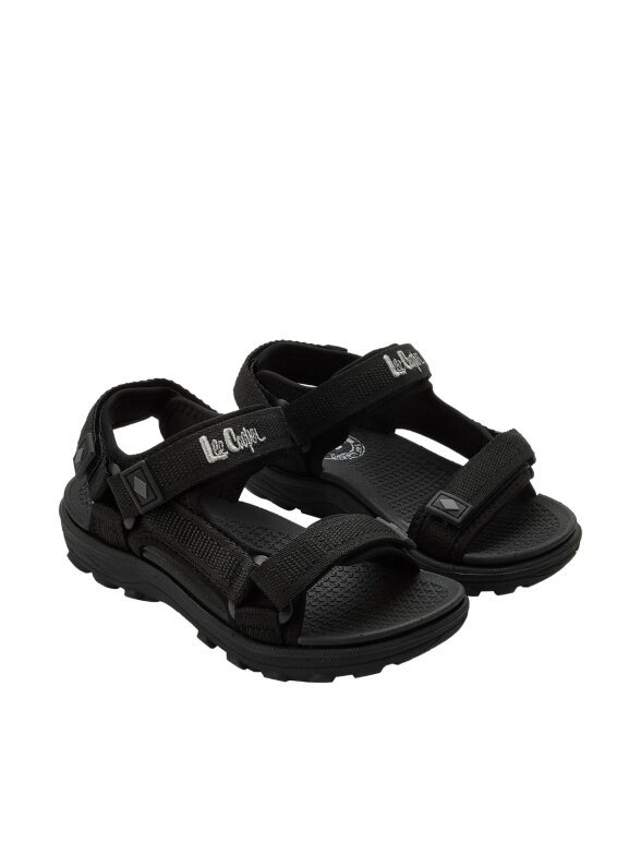 Lee Cooper vaikiškos basutės juodos LCW-26-34-4436K 1