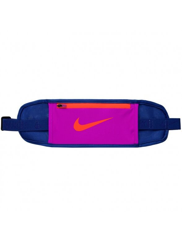 Nike Race Day Waist Pouch liemens rankinė tamsiai mėlyna/violetinė N1000512470OS