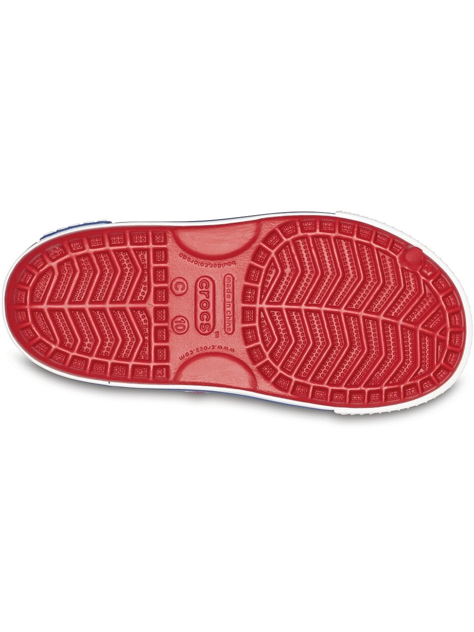 Sandalai vaikams Crocs Crocband II Sandal PS Kids raudona-mėlyni 14854 6OE 5 Sandalai vaikams Crocs Crocband II Sandal PS Kids raudona-mėlyni 14854 6OE 5
