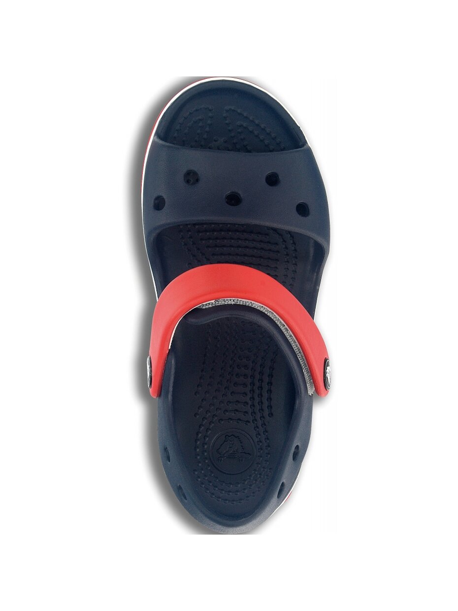 Vaikiškos basutės Crocs Crocband Sandal Kids tamsiai mėlynos raudonos 12856 485 1 Vaikiškos basutės Crocs Crocband Sandal Kids tamsiai mėlynos raudonos 12856 485 1