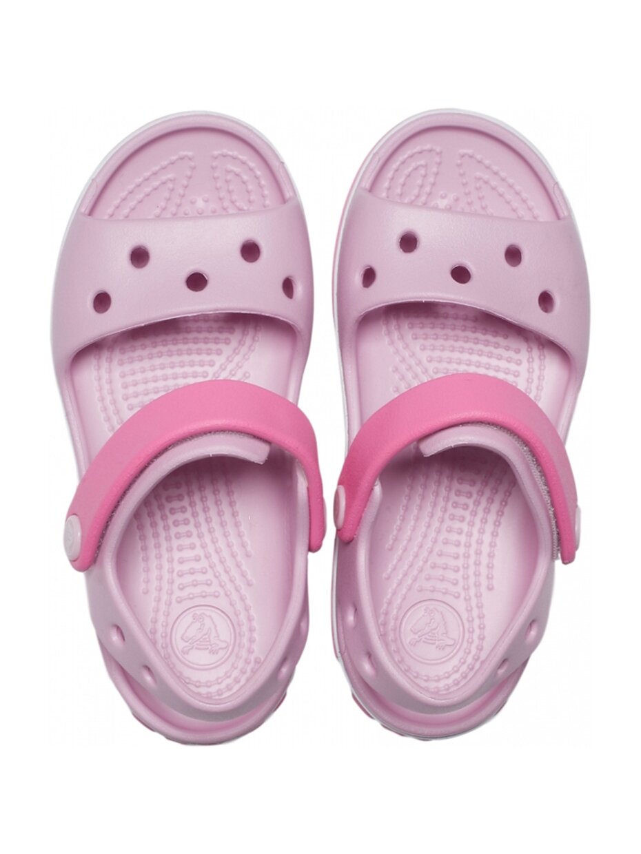 Crocs Crocband Sandal Kids sandalai vaikams rožiniai 12856 6GD 1 Crocs Crocband Sandal Kids sandalai vaikams rožiniai 12856 6GD 1