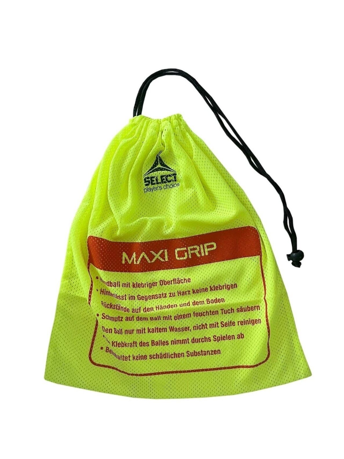 Select Batų krepšys Maxi Grip geltonas 28848