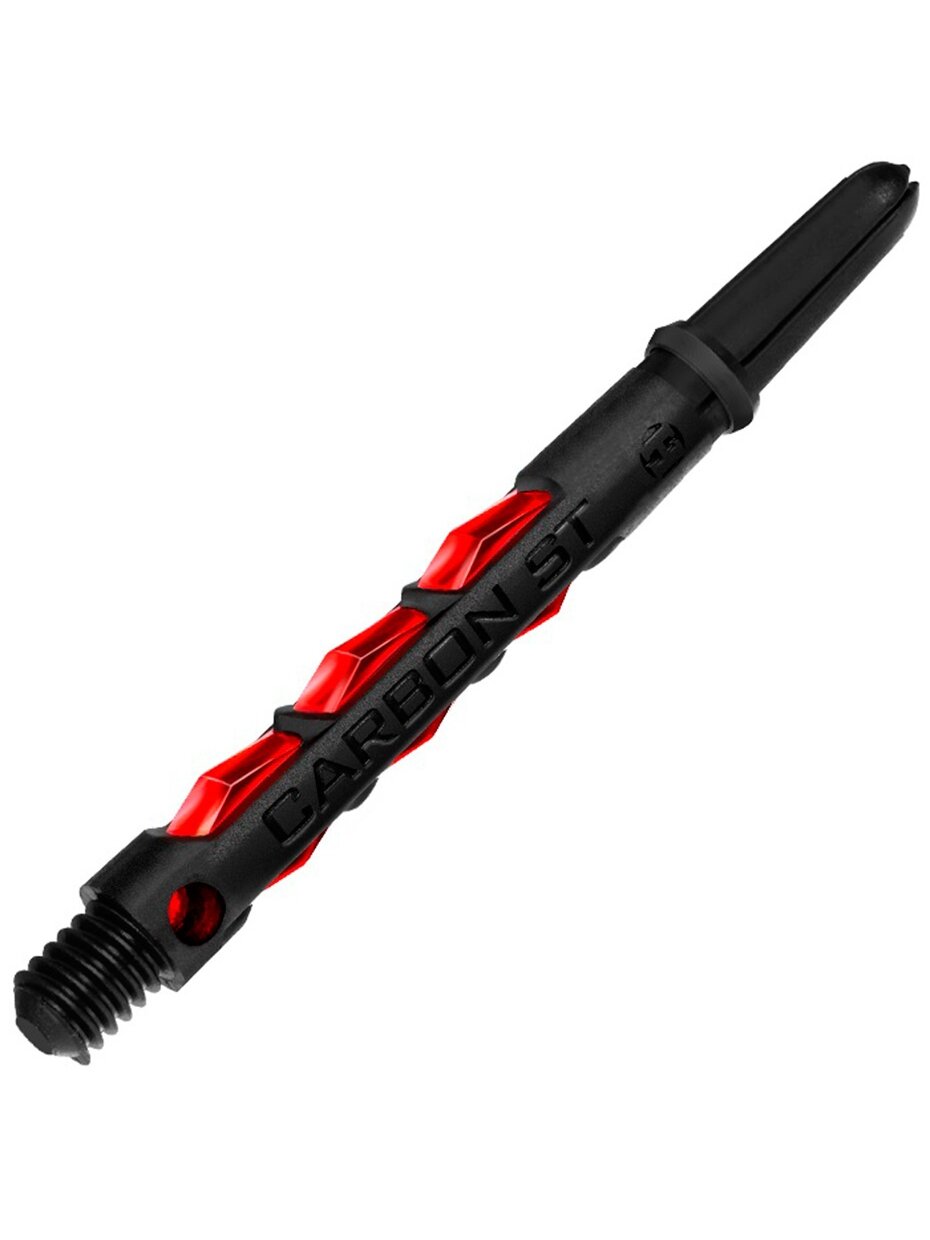 Harrows Carbon ST Medium 2BA velenai, juodi ir raudoni