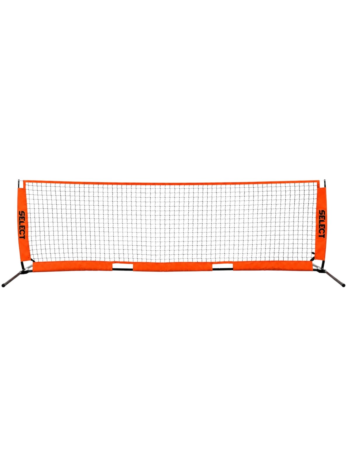 Select kojų tinklinio tinklas, 300x87 cm, oranžinis-juodas 800066 Select kojų tinklinio tinklas, 300x87 cm, oranžinis-juodas 800066