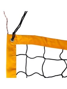 Siatka do siatkówki plażowej Netex 8,5 m x 1 m czarna SI0010