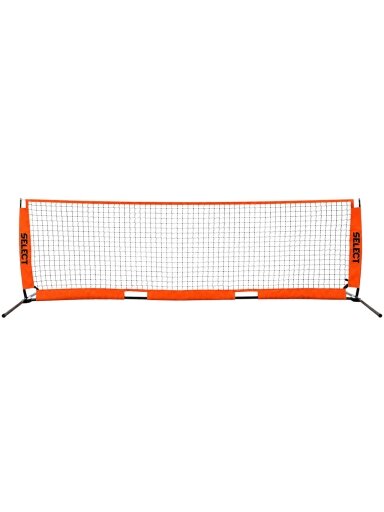 Select kojų tinklinio tinklas, 300x87 cm, oranžinis-juodas 800066