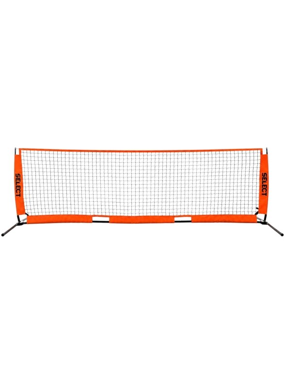 Select kojų tinklinio tinklas, 300x87 cm, oranžinis-juodas 800066 Select kojų tinklinio tinklas, 300x87 cm, oranžinis-juodas 800066