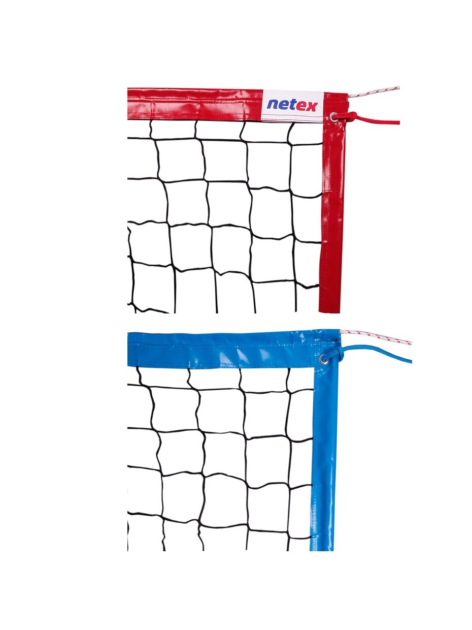 Paplūdimio tinklinio tinklas Netex 8,5 m x 1 m juodas SI-PLAŻ/PR