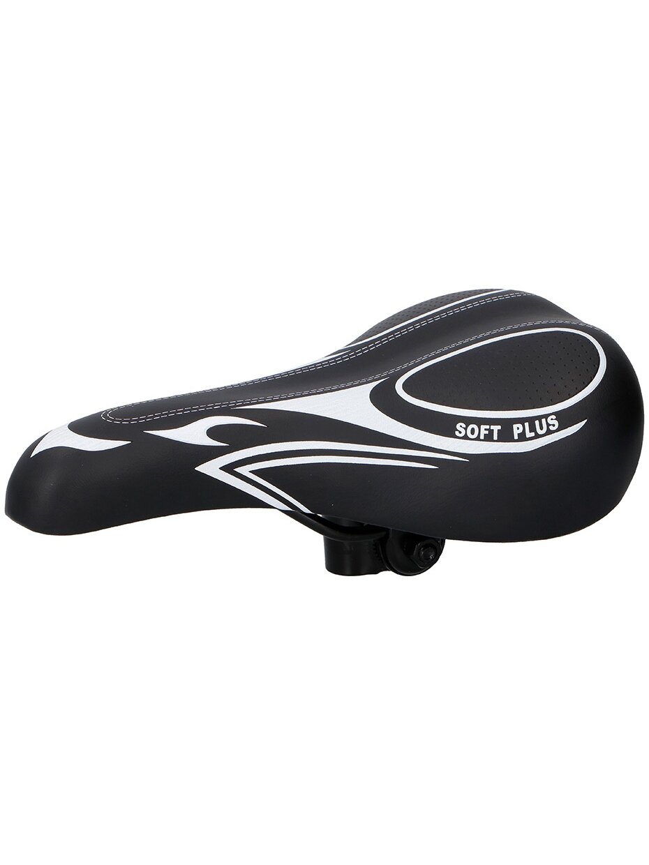 Dunlop MTB dviračio balnas juodai baltas 2073366
