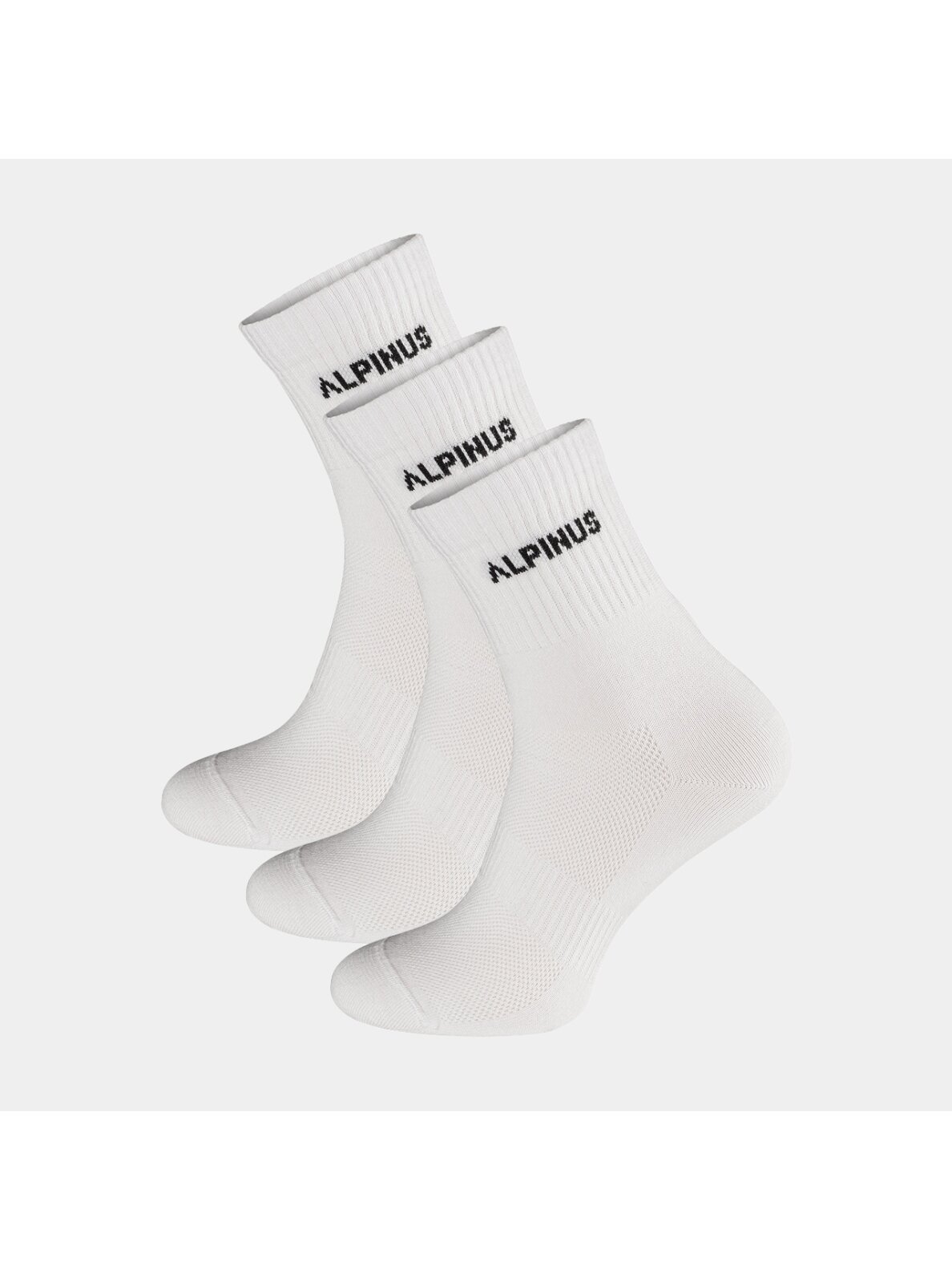 Alpinus Alpamayo 3pack kojinės baltos FL43770 Alpinus Alpamayo 3pack kojinės baltos FL43770